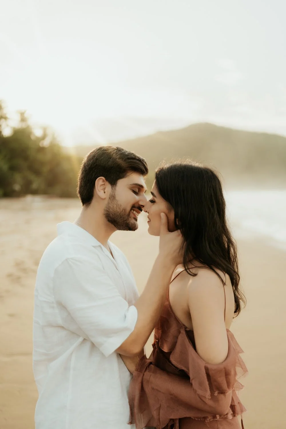 From Pakistan to Samaná: A Sunset Beach Proposal Wrapped in Caribbean Magic in Samana