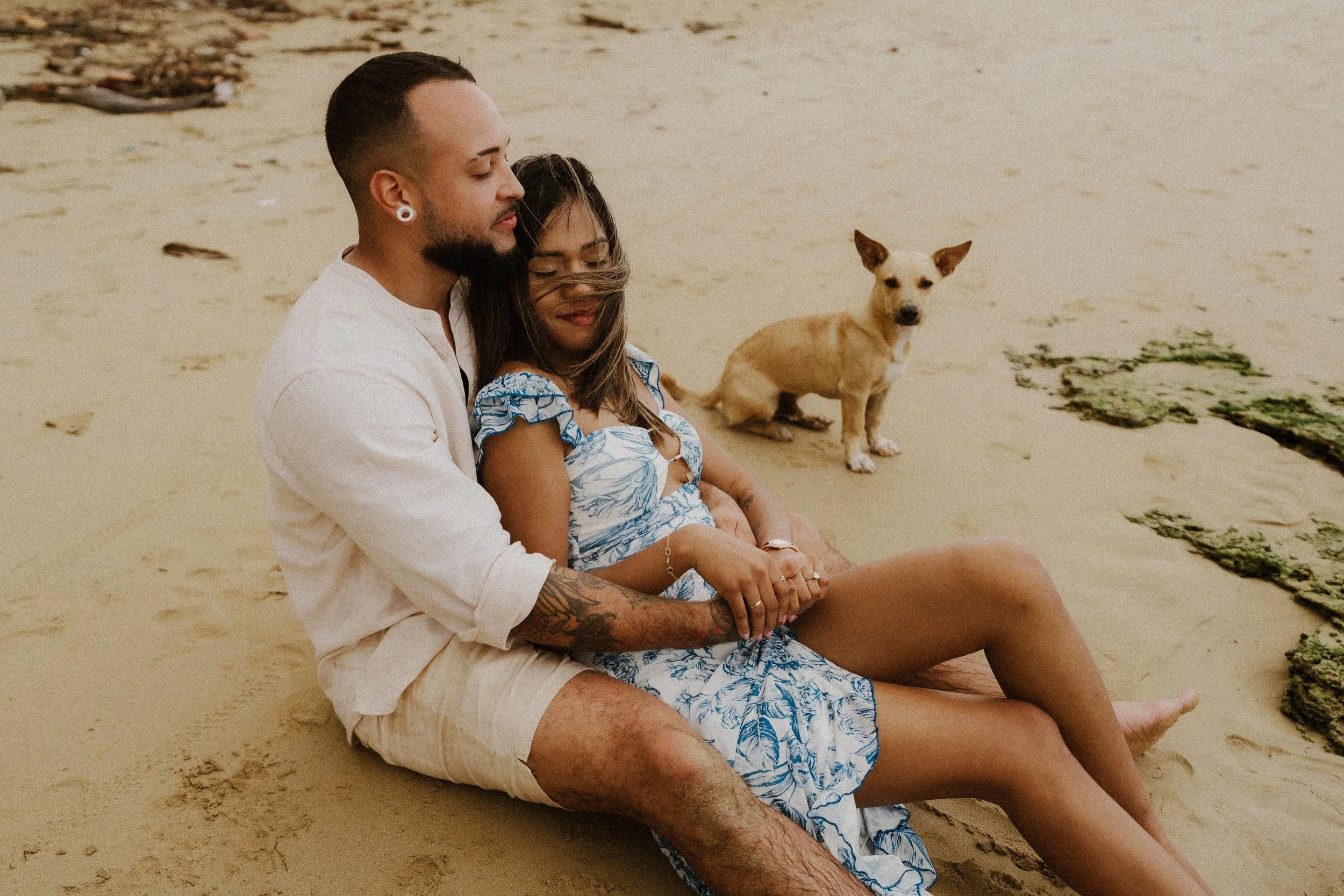 A Secret Proposal in Samaná among dogs: The Emotions of Amado &amp; Joanna Story | Punta Cana &amp; Dominican Republic Wedding Photographer