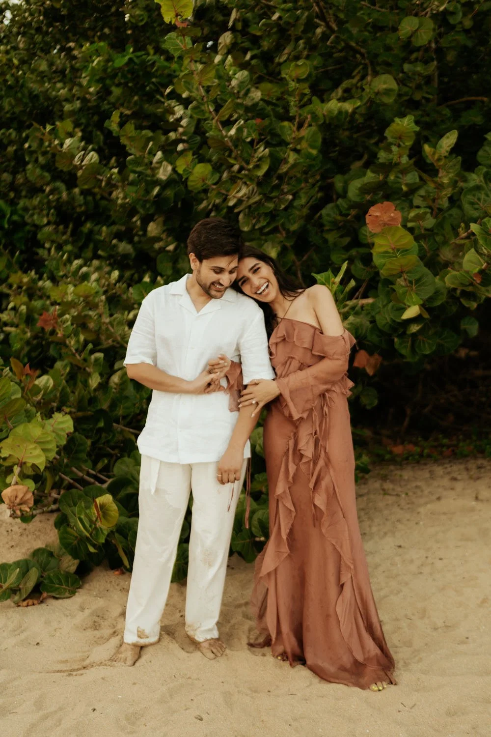 Halal photo couple in Samana engagement Dominican Republic