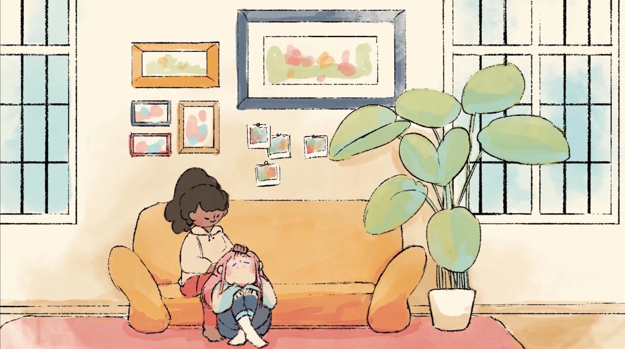 hardly flesh - sleepy heart eyes emoji (Animated Music Video)