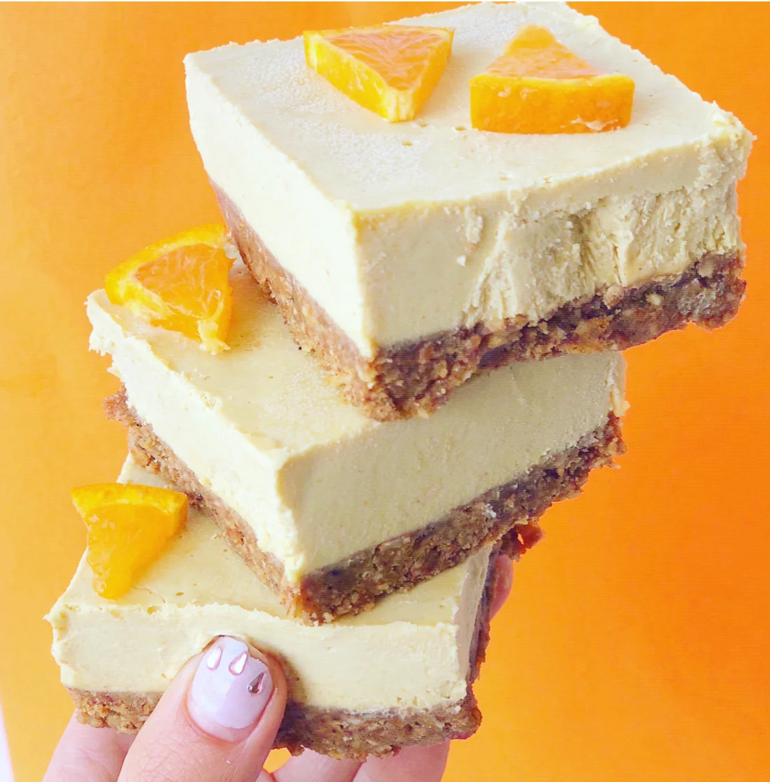 Creamsicle Cheesecake Bars