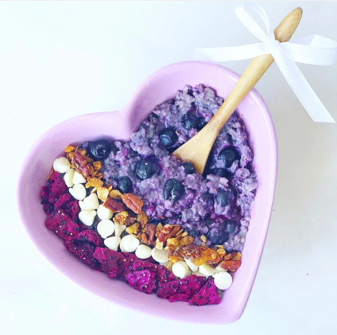 Creamy Dreamy Purple Oatmeal