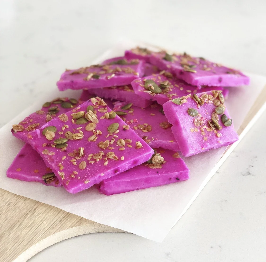 Pink Yogurt Bark