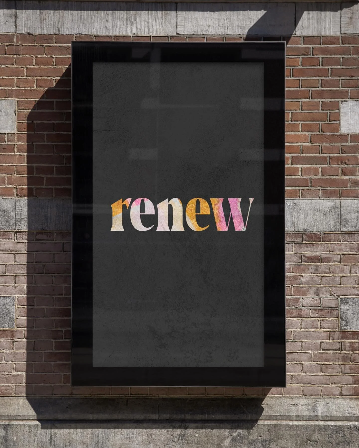 Got to collab with the @wearedreamcollective team earlier this year on the key art for Renew 25
