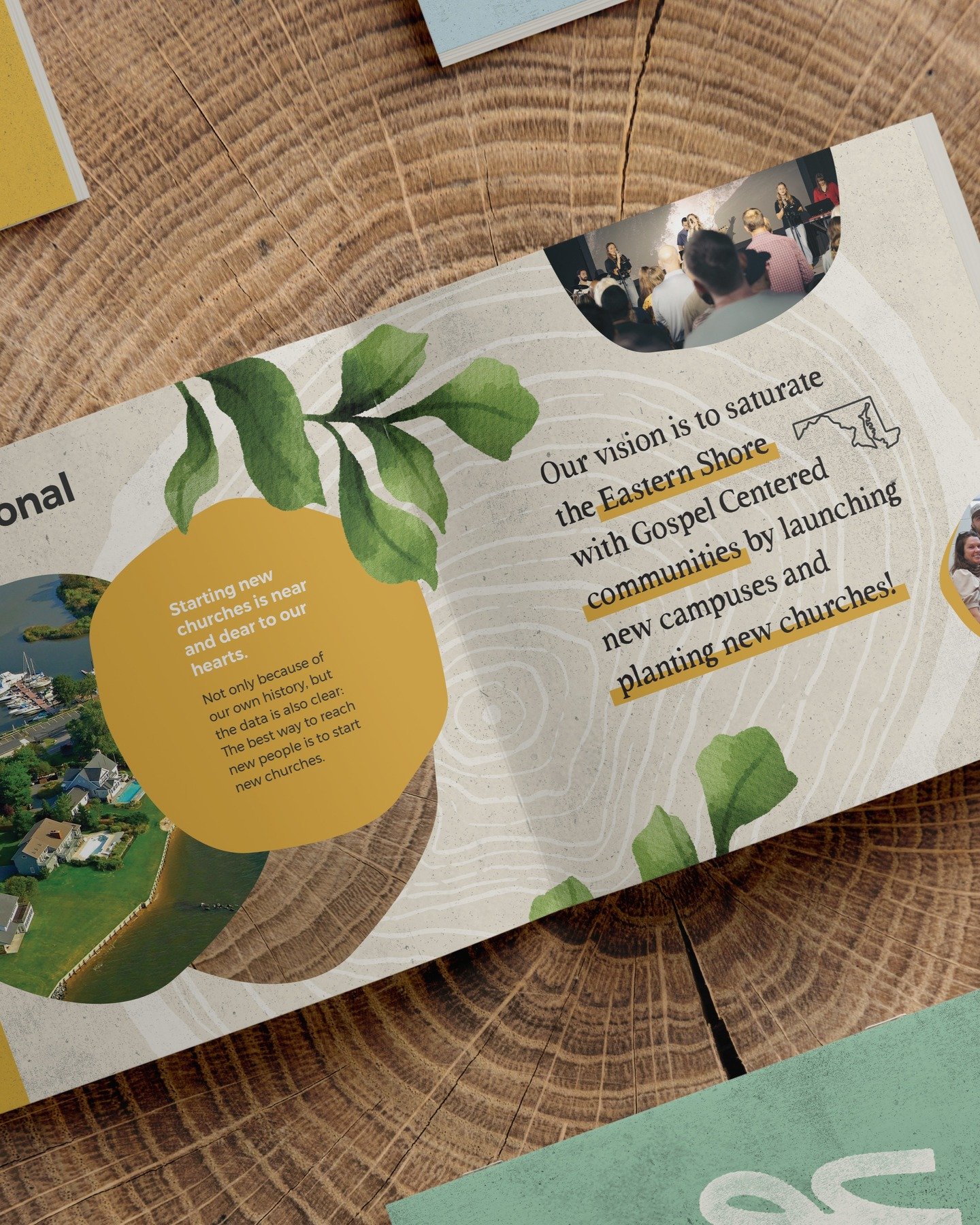 Art direction + design for Eastpoint Church's 2026 vision theme "Yet To Be Told" that also included a 28 page print booklet, digital assets, style guide, and a trifold.

This was the second year in a row partnering with Eastpoint on this pr