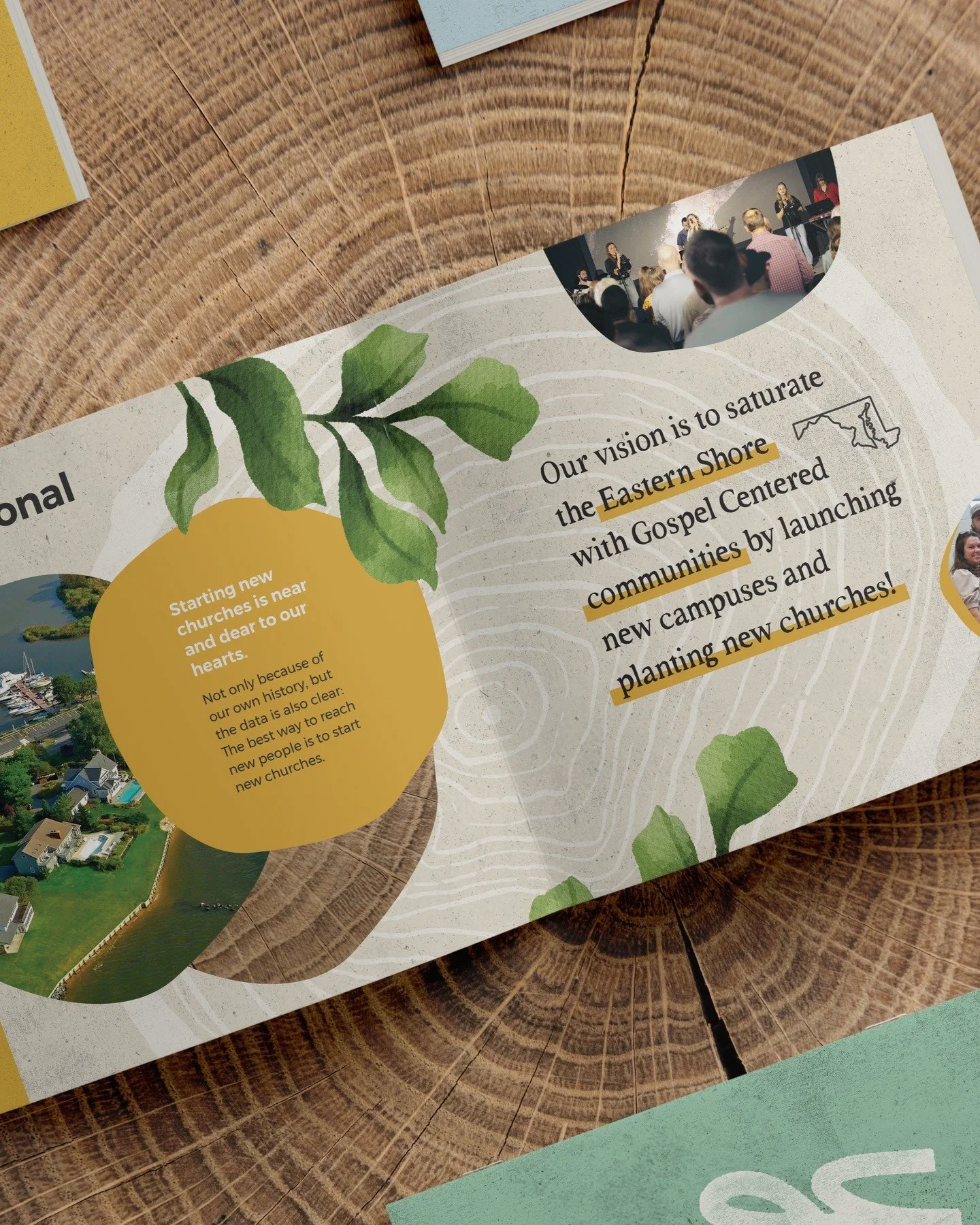 Art direction + design for Eastpoint Church's 2026 vision theme "Yet To Be Told" that also included a 28 page print booklet, digital assets, style guide, and a trifold.

This was the second year in a row partnering with Eastpoint on this pr