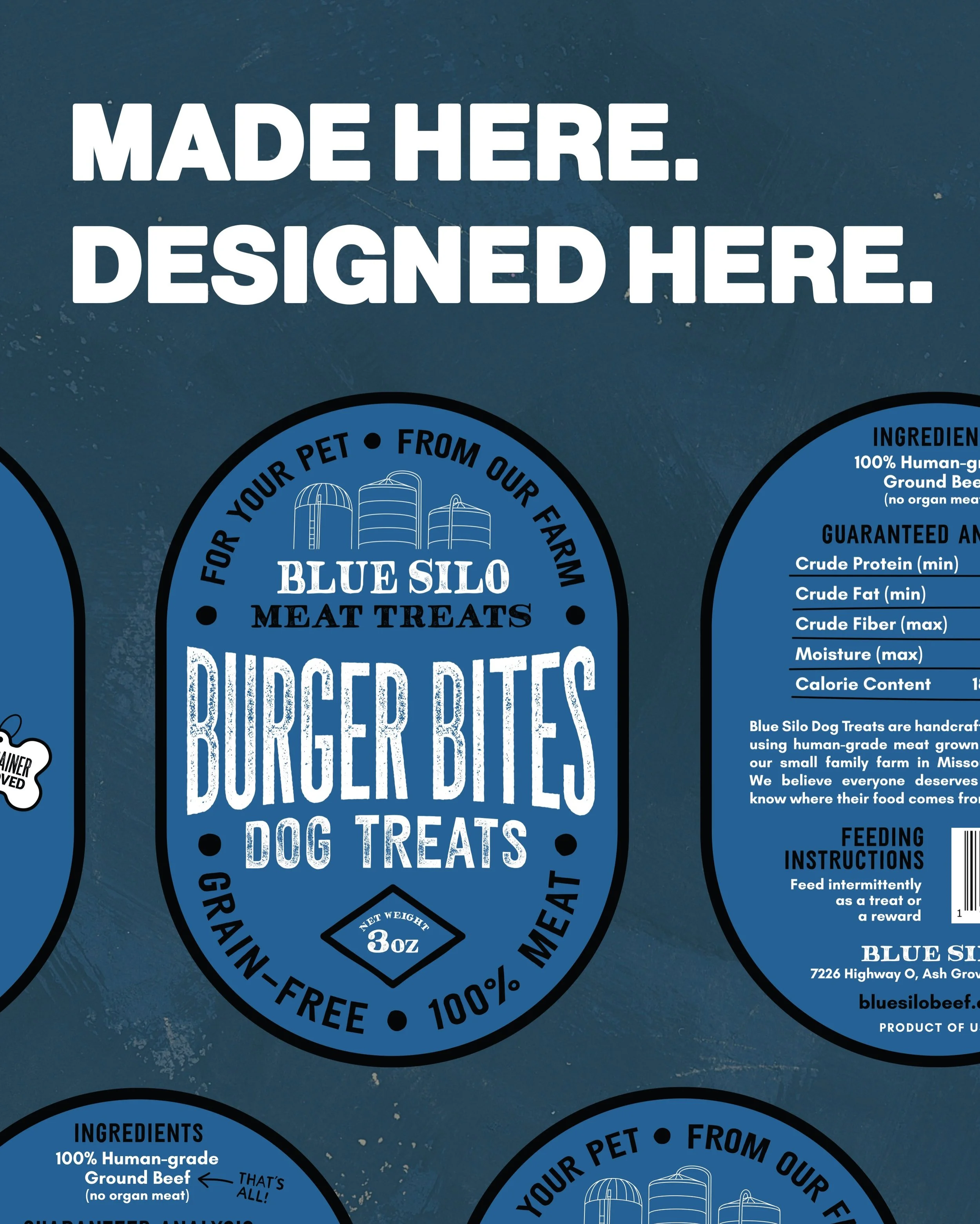 Made here. Designed here. Anytime I get to work on a project alongside another local business, that&rsquo;s a good day. Here&rsquo;s a snapshot of a label design project created right here in Republic, Missouri by @thomassencollective for @bluesilobe