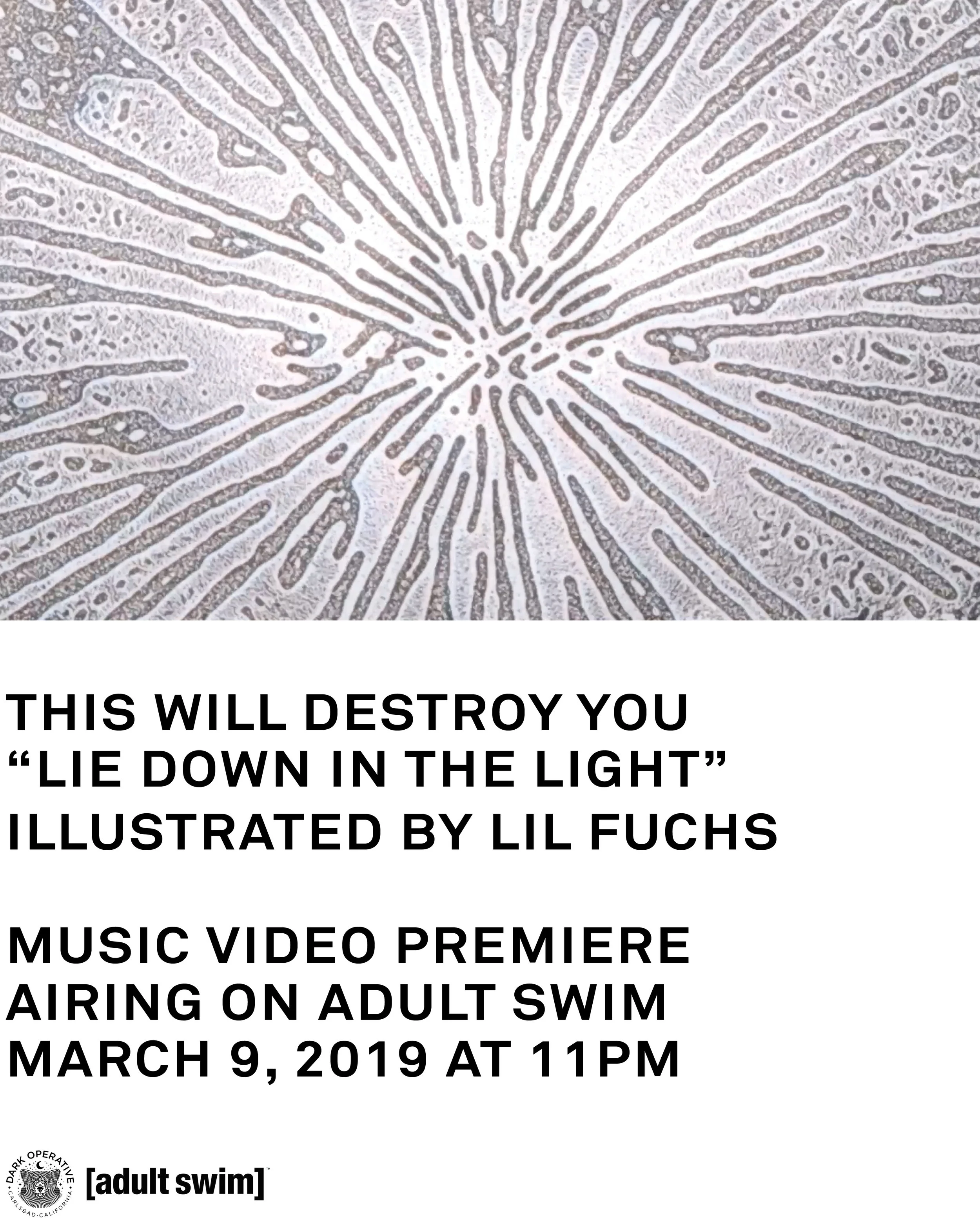 THIS WILL DESTROY YOU: “Lie Down In The Light” Video Illustrated And Animated By Lil Fuchs To Be Premiered On Adult Swim’s Toonami Saturday, March 9th