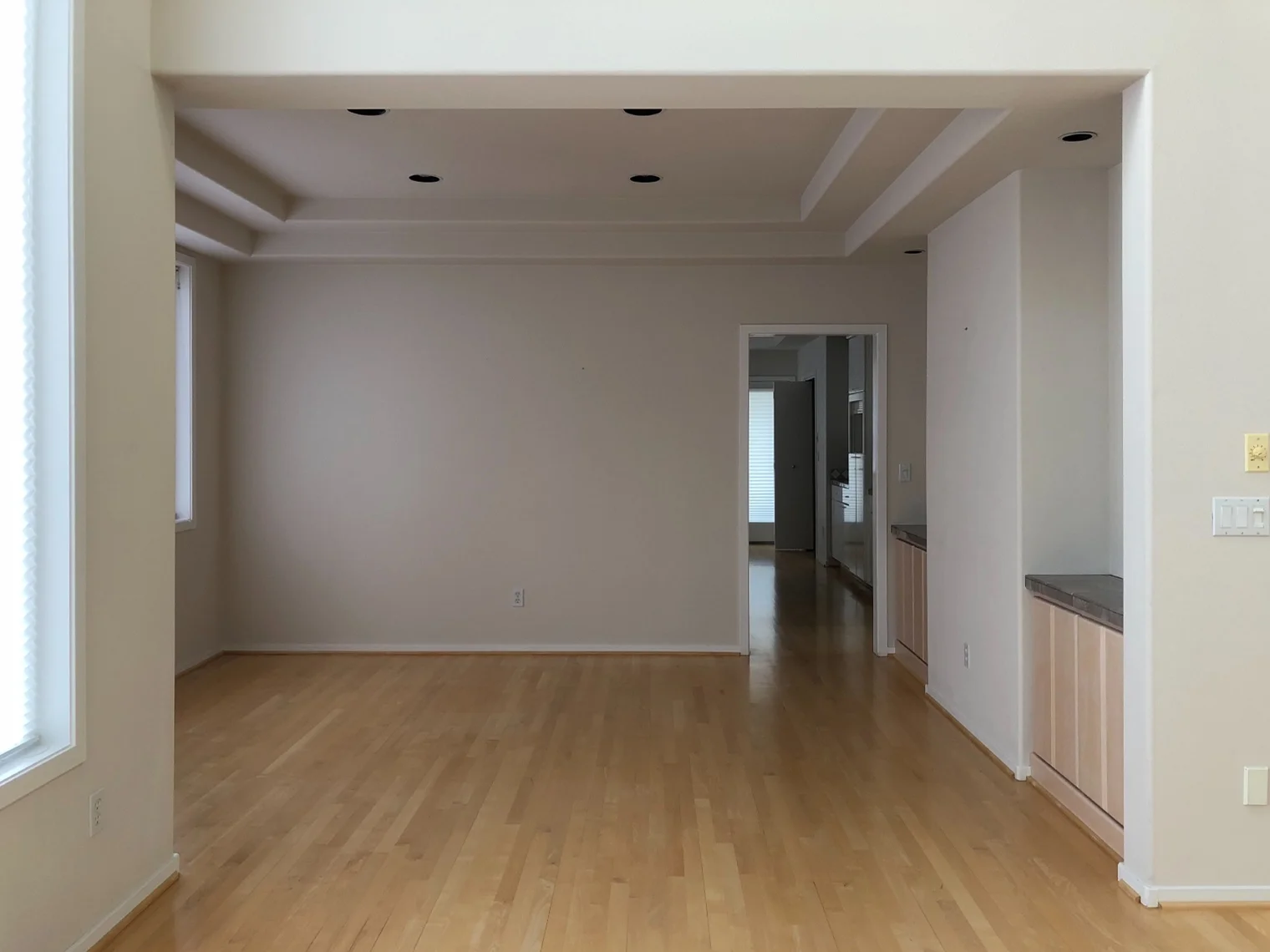 Dining room, previously