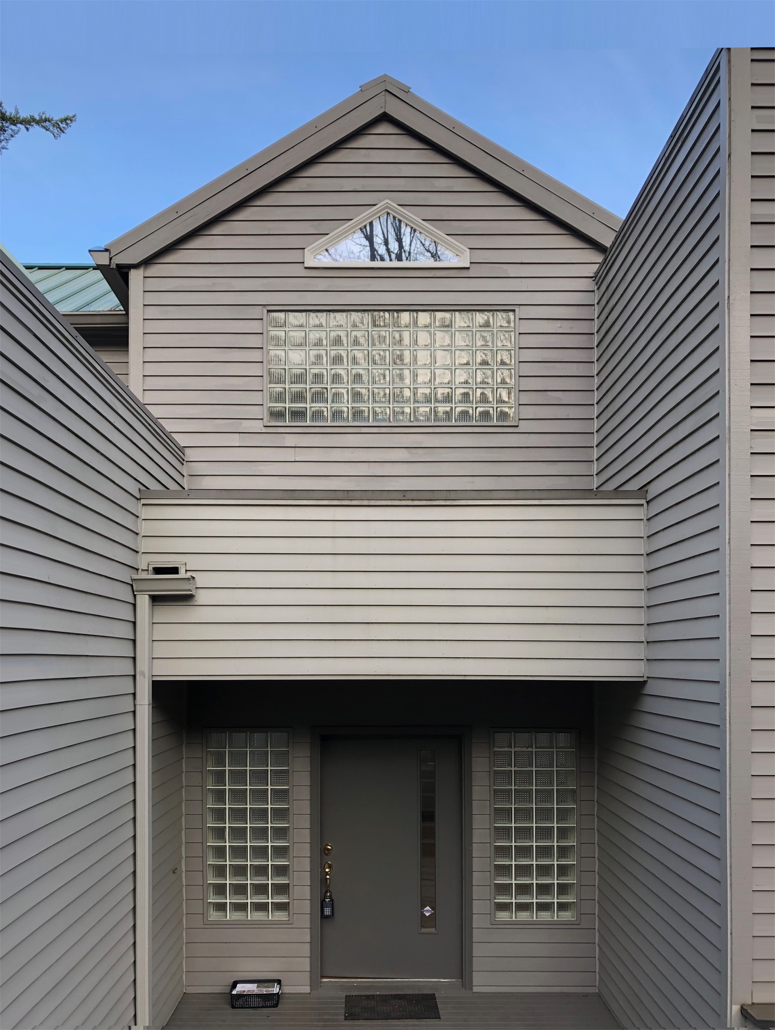 The house at the start of the renovation.