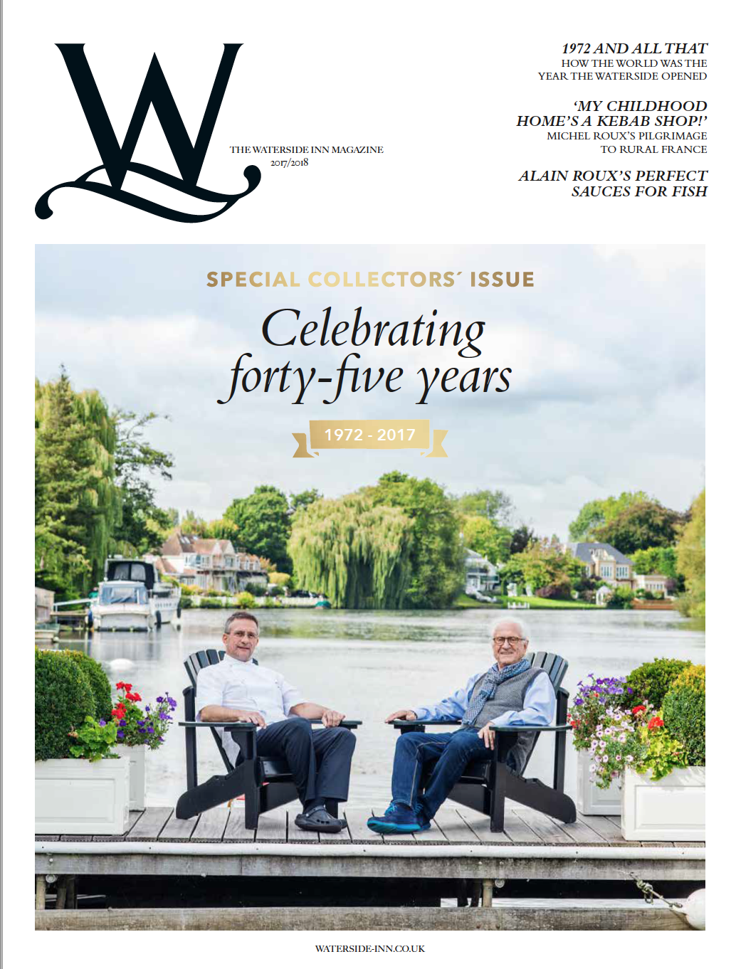 The Waterside Inn Magazine | Michel Roux Snr & Alain Roux