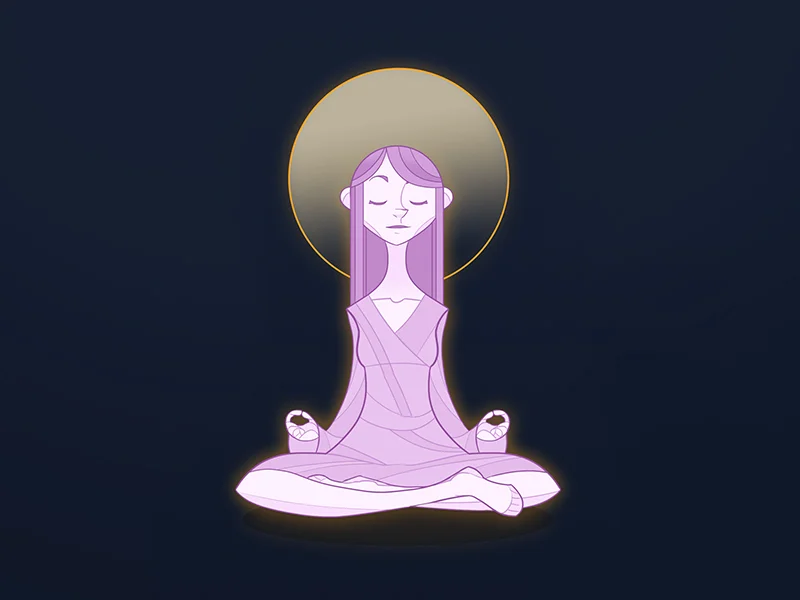 Nirvana Woman Illustration