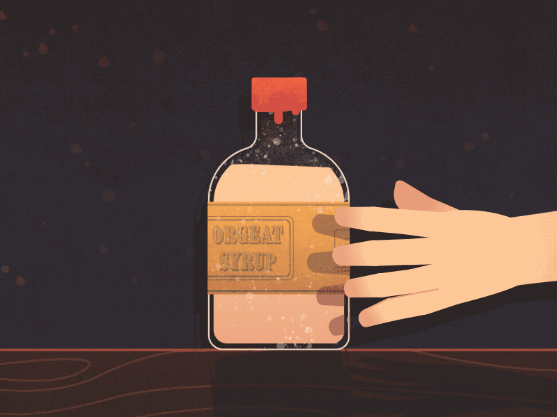 Cocktail Mai Tai Animation Orgeat