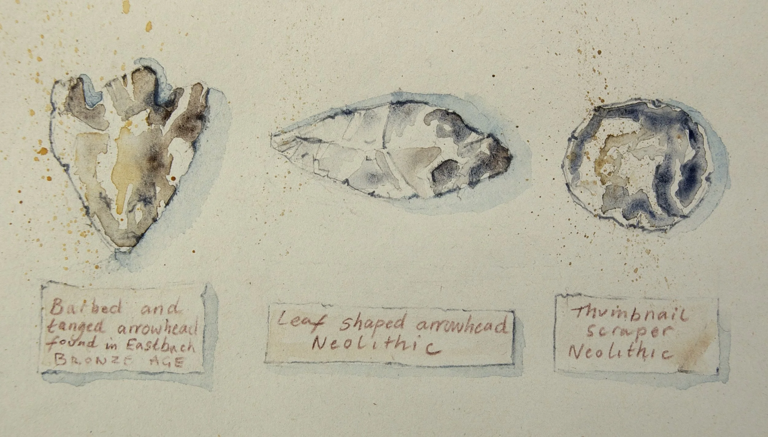Forest of Dean arrow heads.