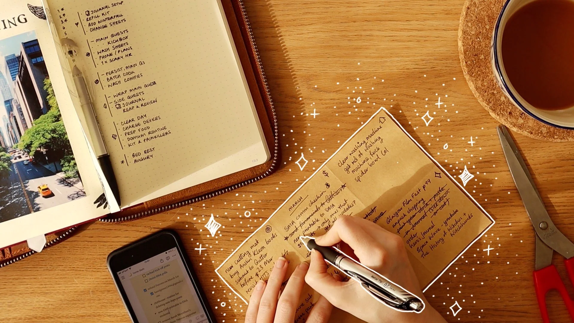 how to use a mental inventory to capture & prioritise tasks
