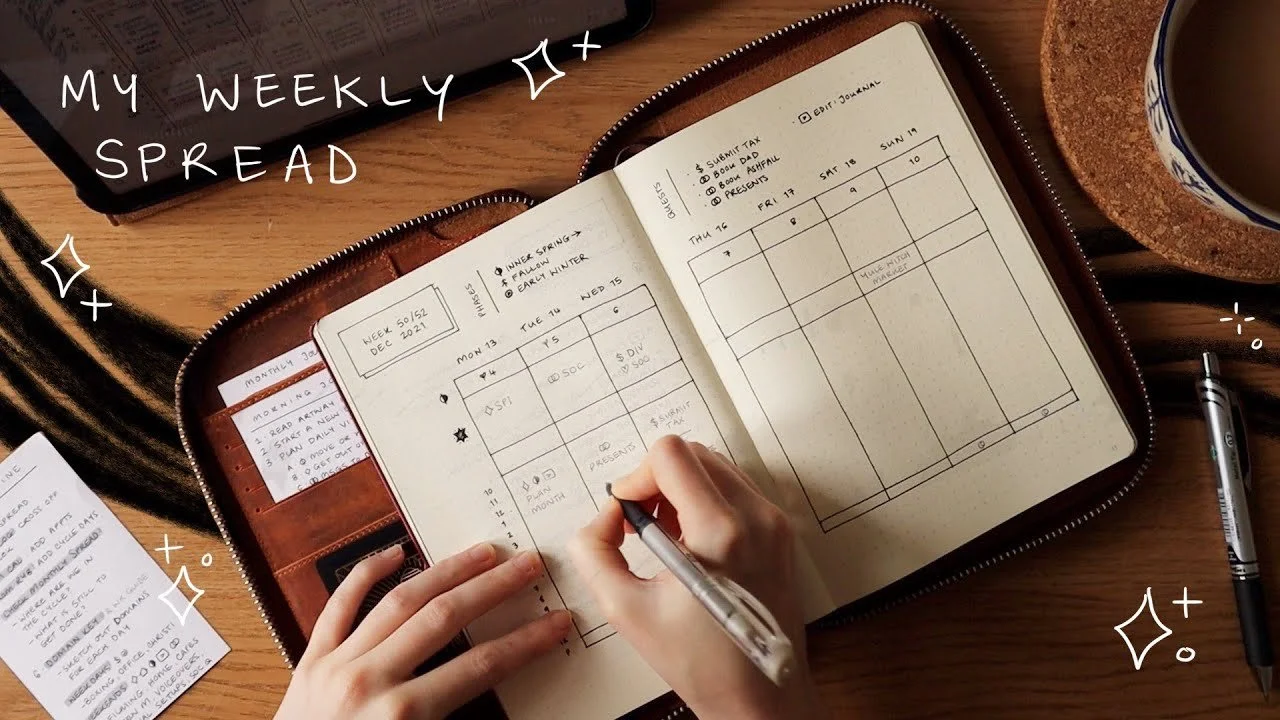 a week in my bullet journal & patron Q&A