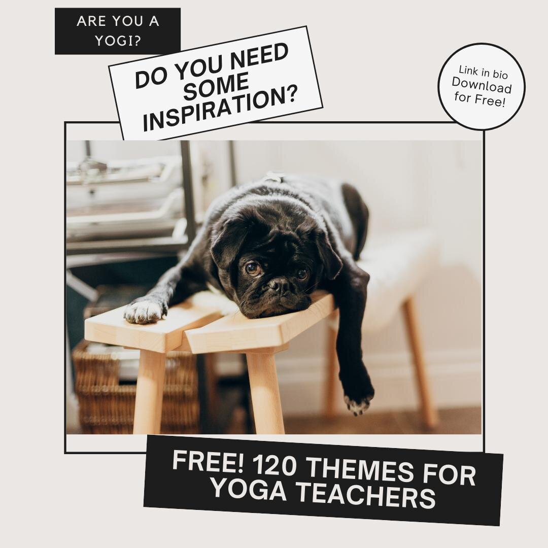 There are days when it's all just a drag and you can't work out your @rse from your elbow. On these days trying to come up with anything vaguely interesting, let alone lead an 'inspiring' yoga class, is nigh on impossible.  So I have created a great 