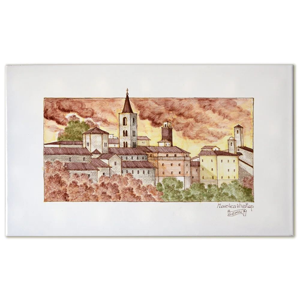 “At Sunset” (Veduta di Ascoli)