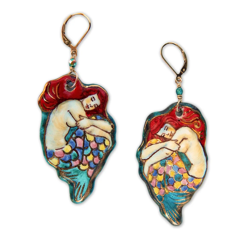 Orecchini “Sirene” Arcobaleno-2