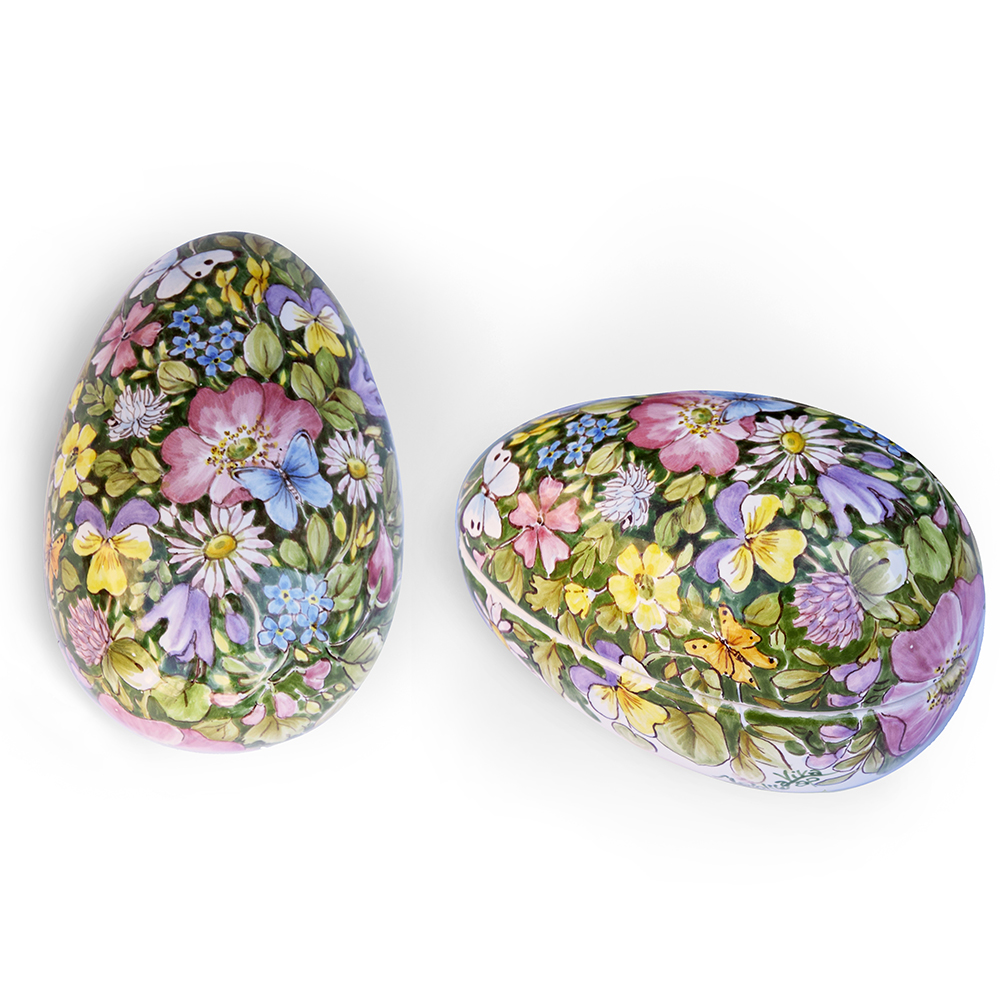 Novità per Pasqua: le uova decorative — Maiolica Viva