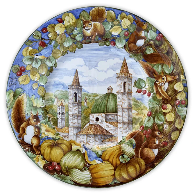“October” Plate