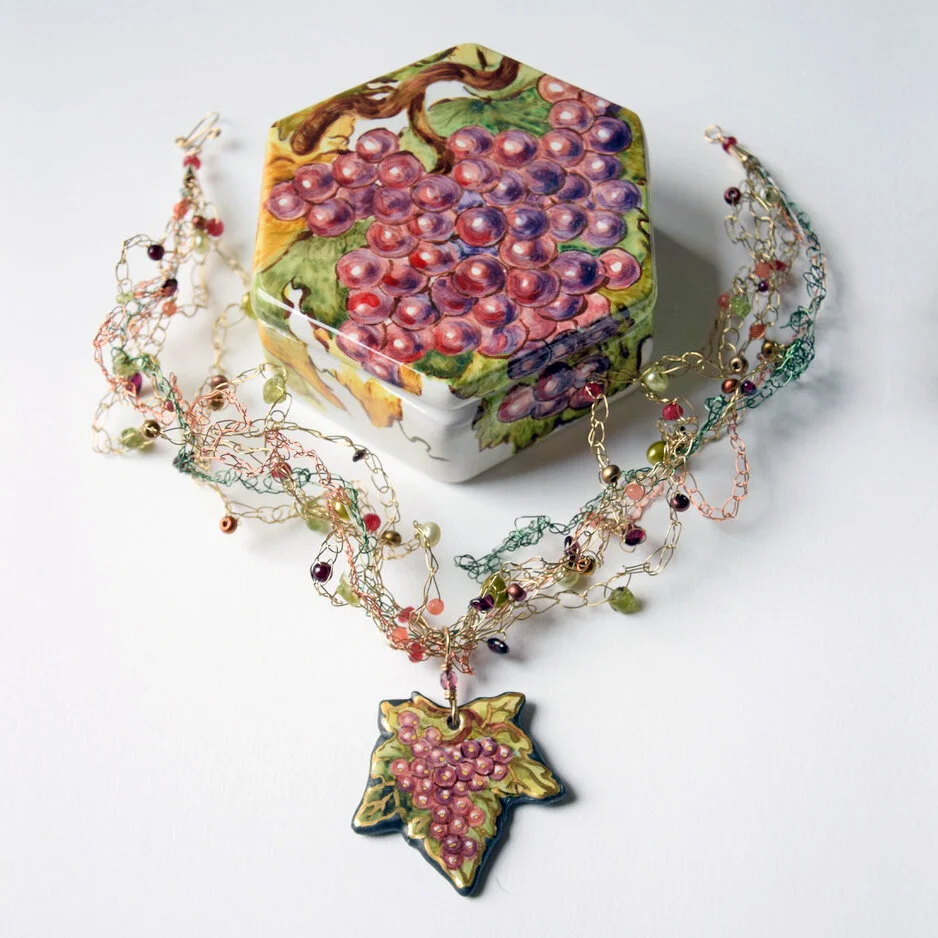 “Autumn” – Collana con Cofanetto abbinato