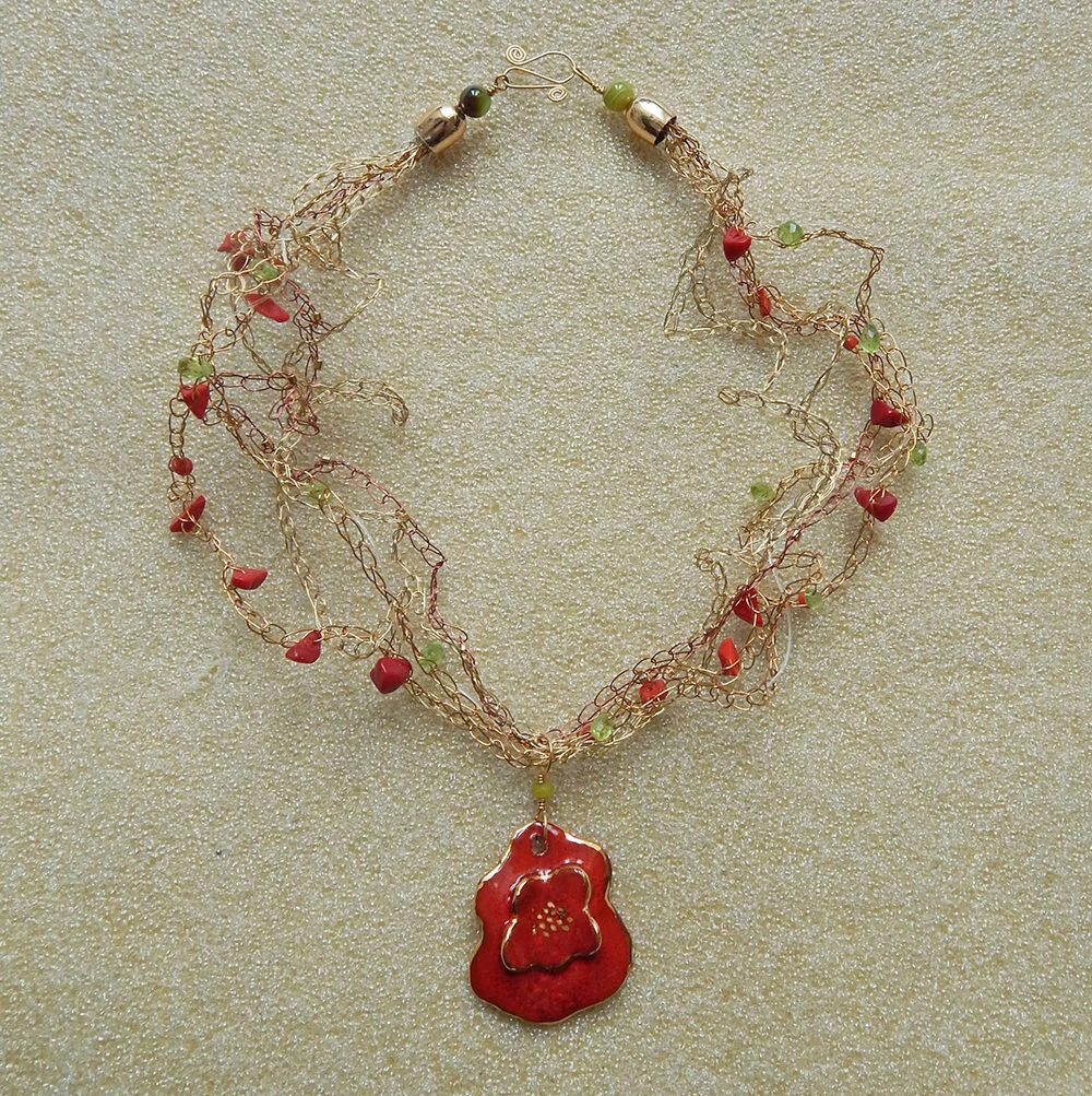 “Poppy” necklace – 2