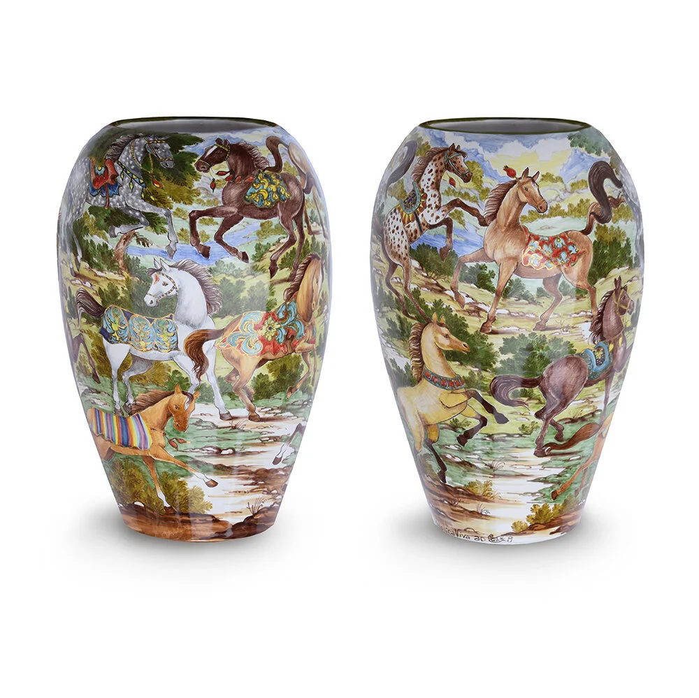“Cavalli e puledri” – Vaso