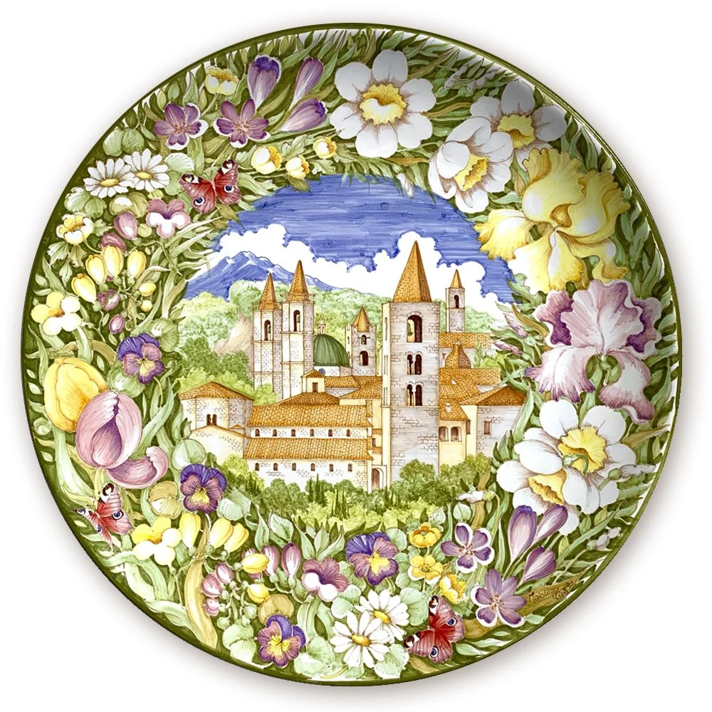 “Torri in primavera 2023 – Towers in Spring 2023” (Piatto – Plate)