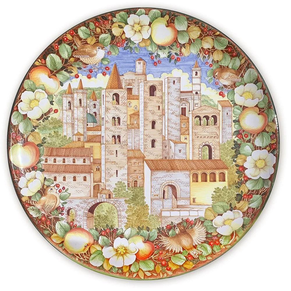 “Cento Torri – One Hundred Towers” (Piatto – Plate)