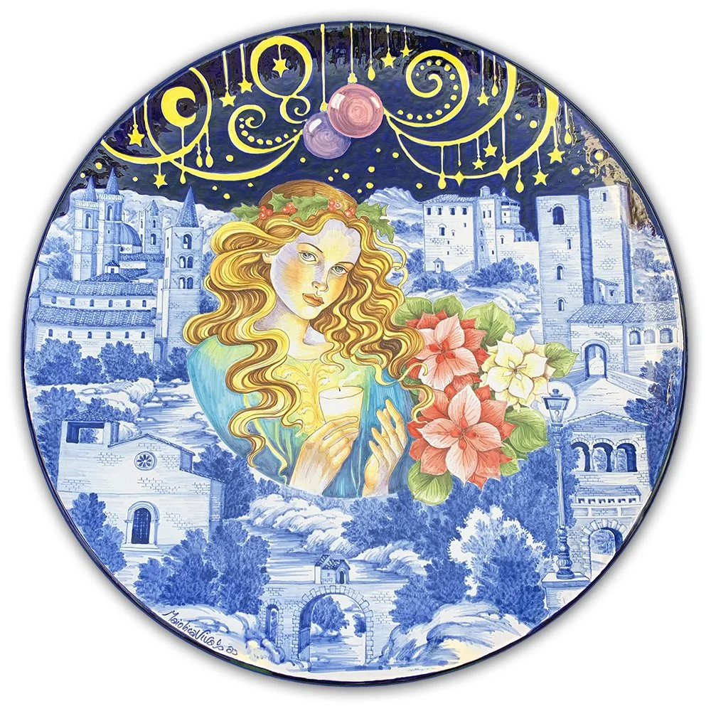 “Scene Fiabesche – Piatti medio-grandi e grandi con temi vari (Fairy-tale scenes: Medium-large and large plates with various themes)