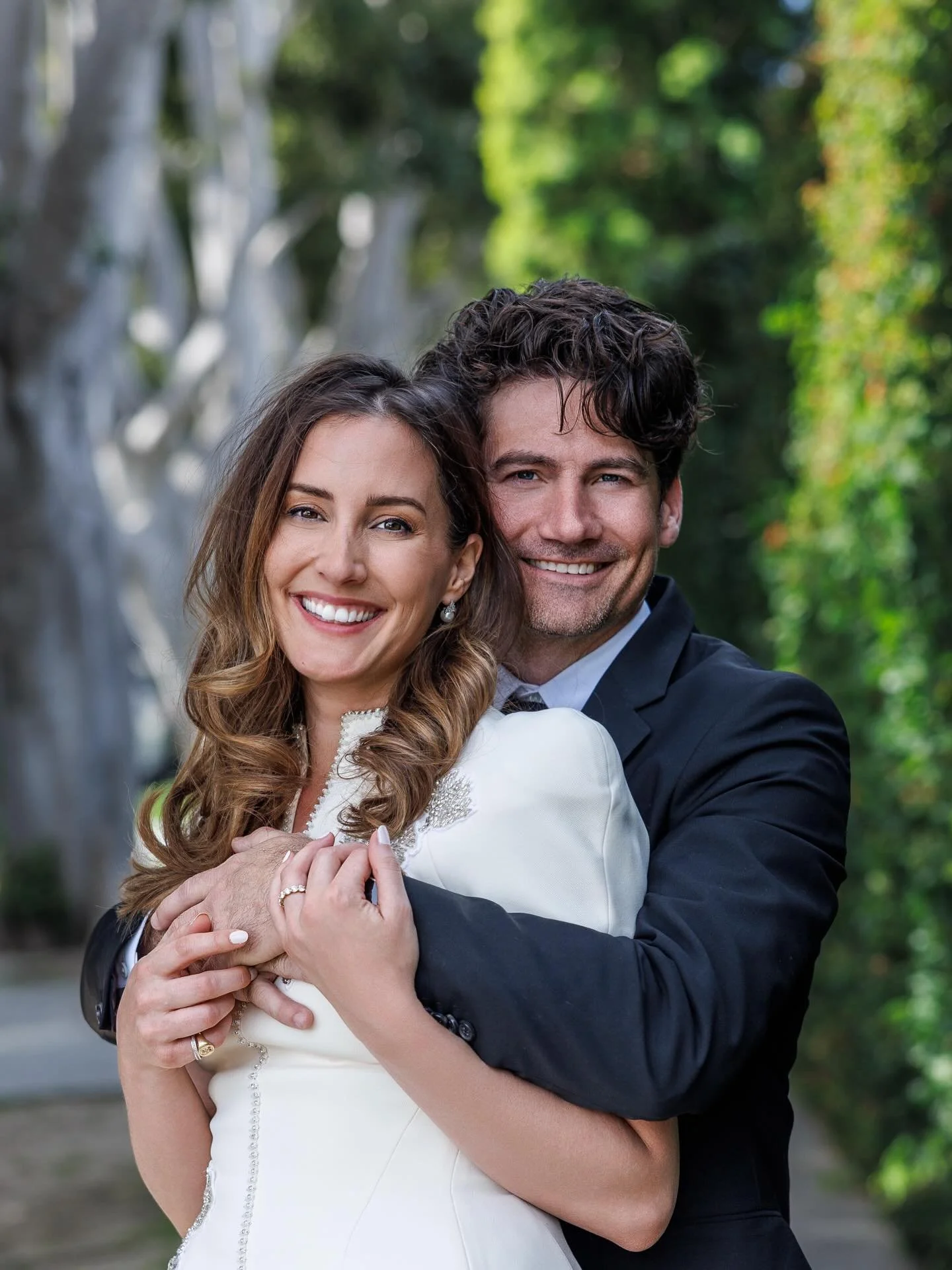 Meet the Jentrys! 🤍 for those asking: We first met in London a long time ago, when Corey was doing his PhD at LSE. We reconnected last year, had a reunion in New York, then embarked on the world&rsquo;s most impractical long distance relationship be