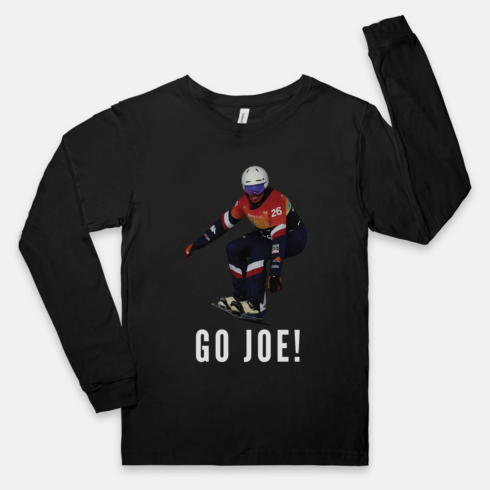 Bella Canvas Unisex Jersey Long Sleeve Tee Black