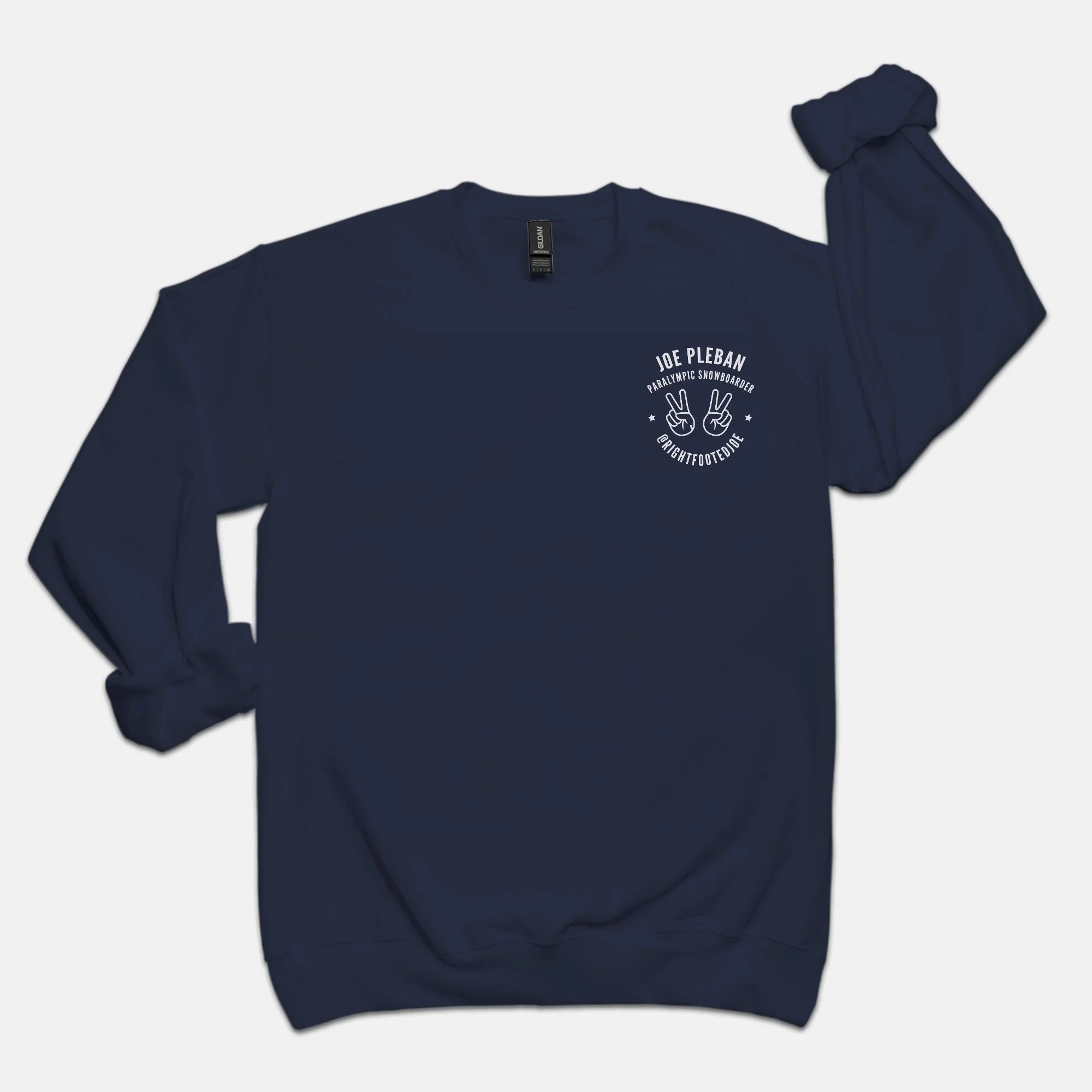 Unisex Crew Neck Sweatshirt Gildan 18000-Navy-599.jpeg