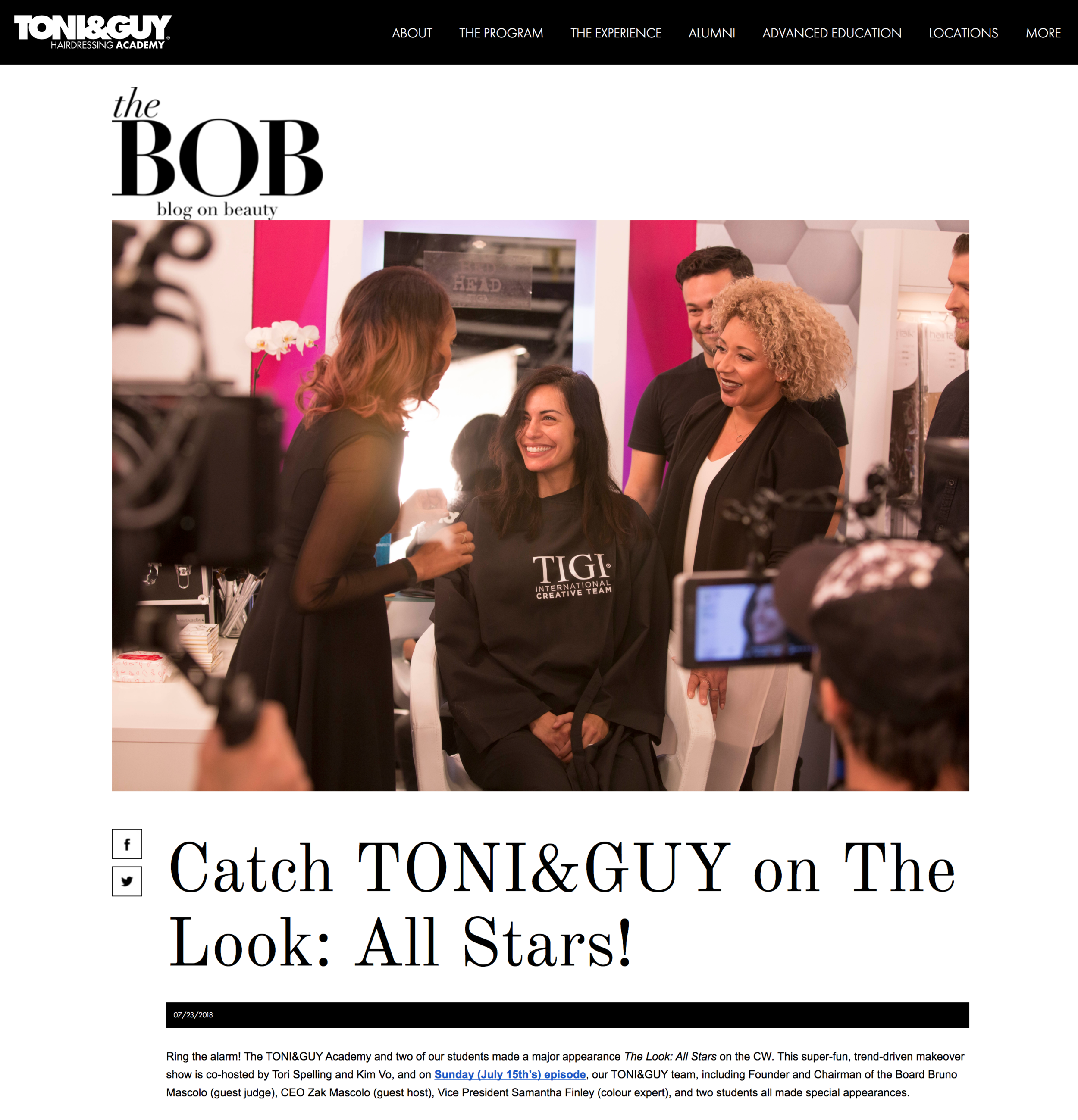 Toni & Guy Academy Blog Read more…