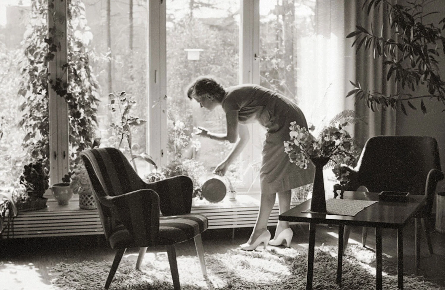 DI Paavo Alavan koti Rantalassa 1956.