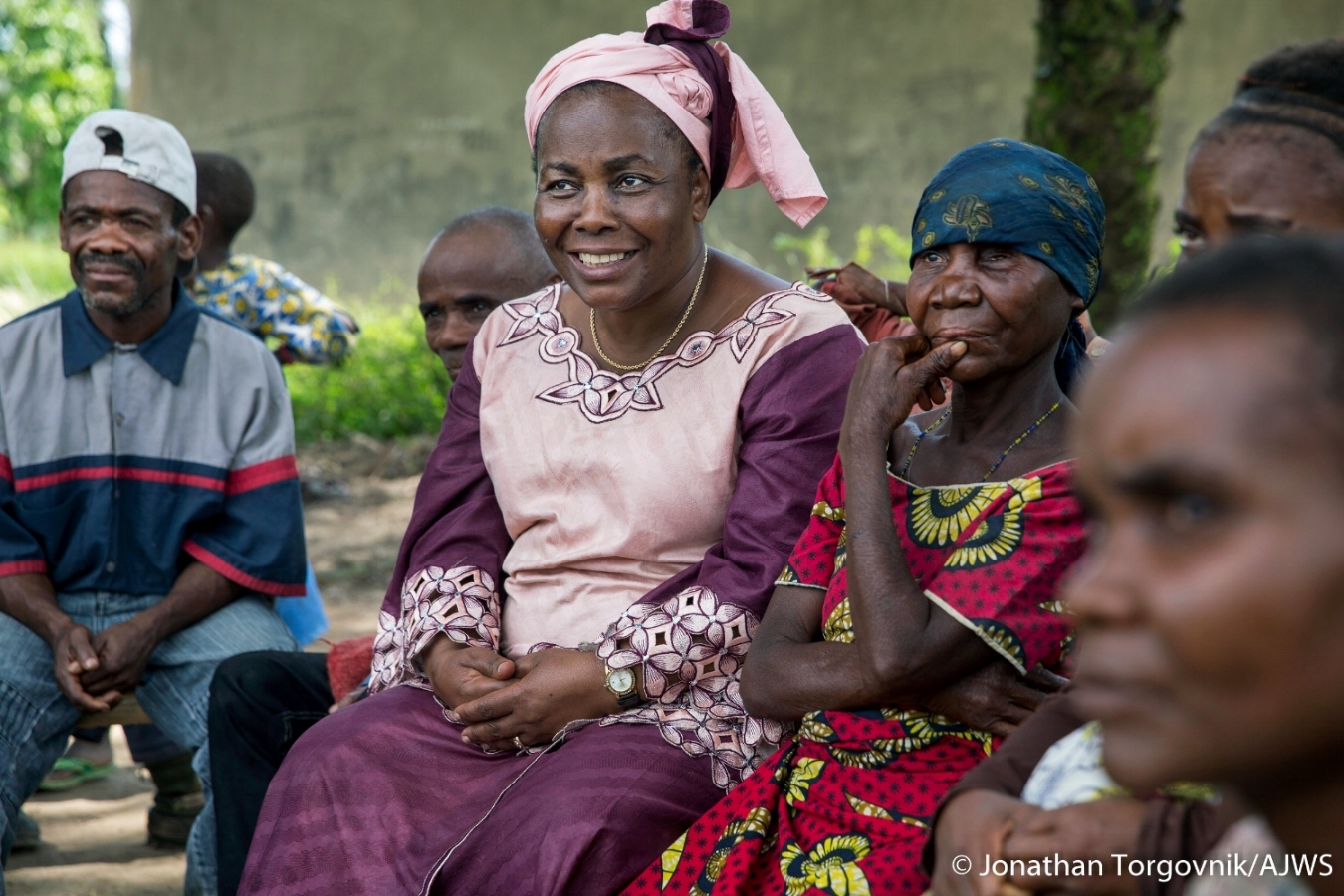 Julienne Lusenge, our partner in the Democratic Republic of Congo, received the 2018 International Women's Rights Award
