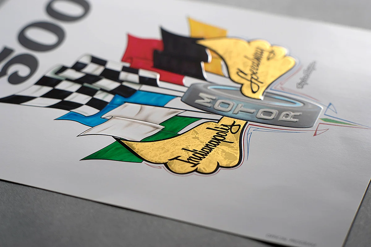 Indy 500 Flyer Detail