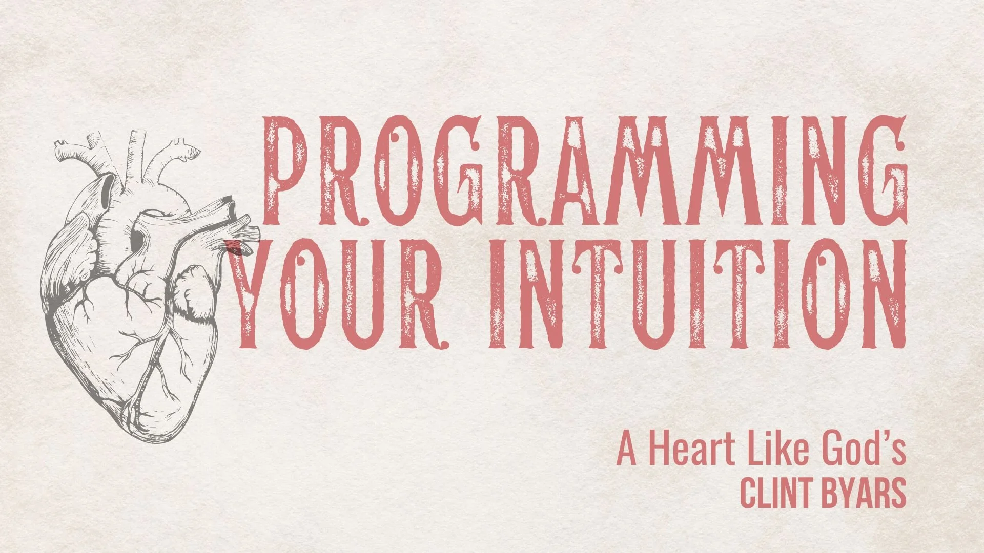 Programming Your Heart to Trust and Obey God