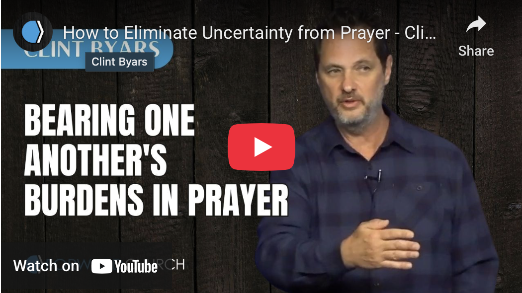 How to Eliminate Uncertainty from prayer