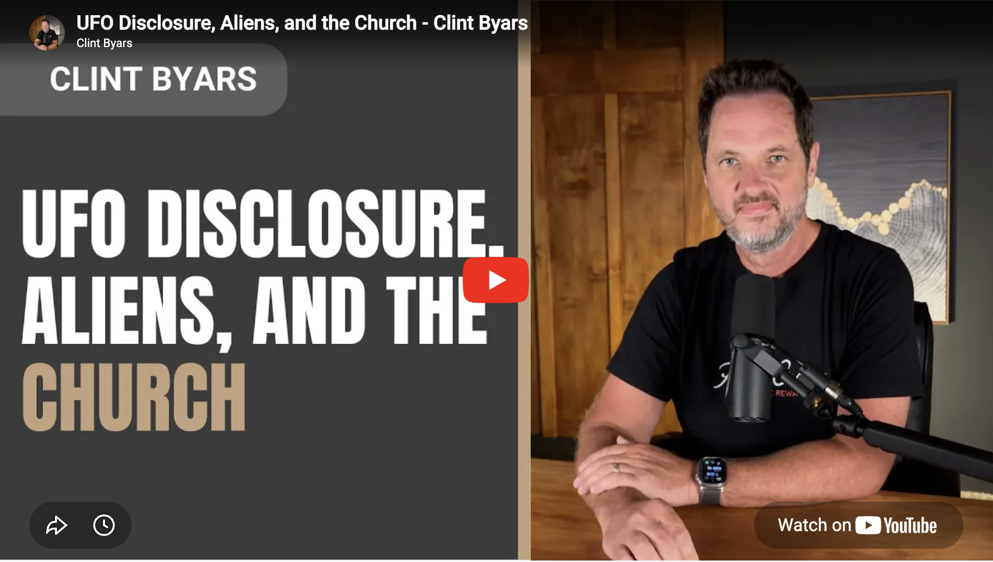Alien Disclosure, UFO Files, and the Church