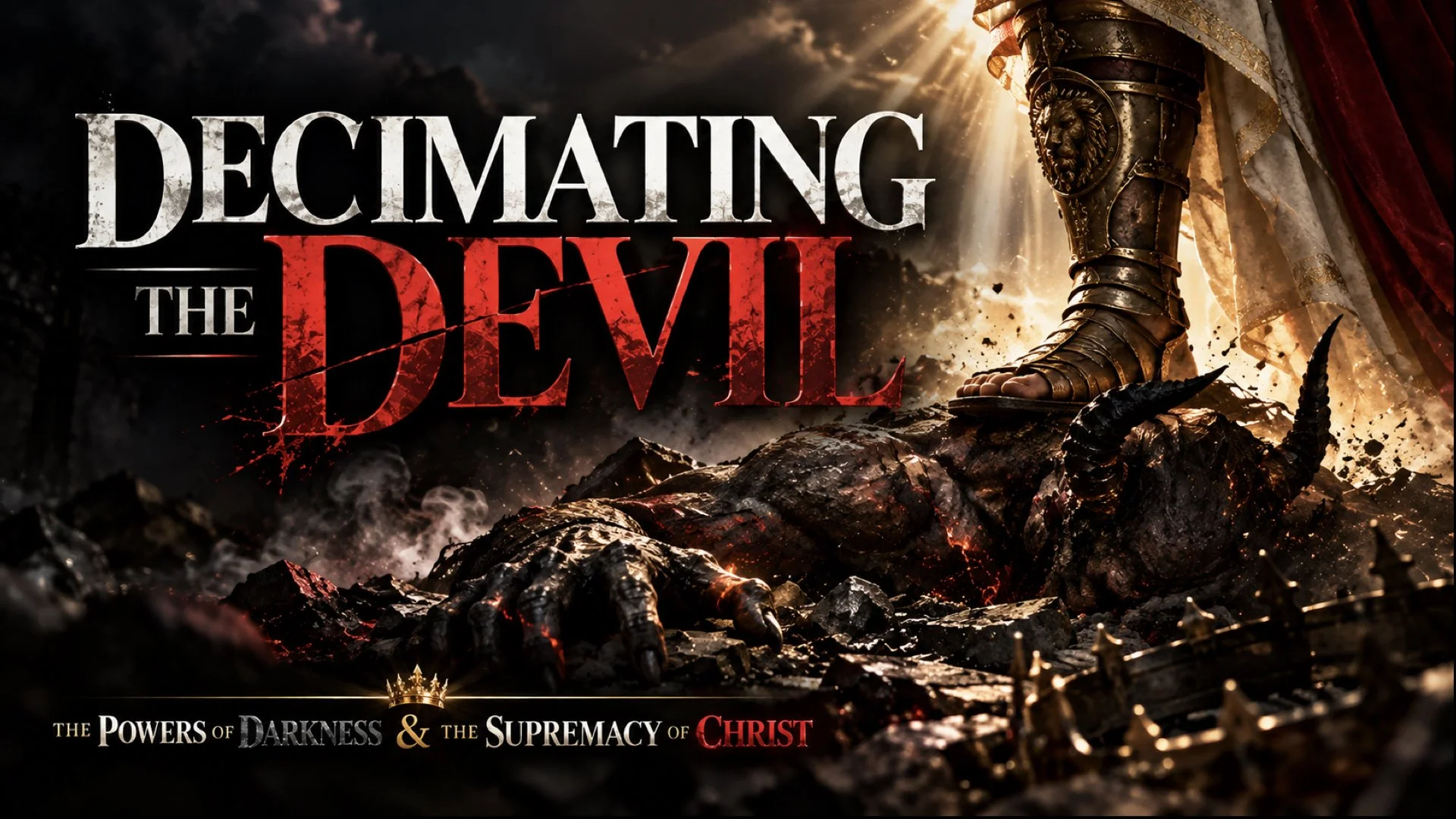Jesus Decimated the Devil when He Rose from the Dead
