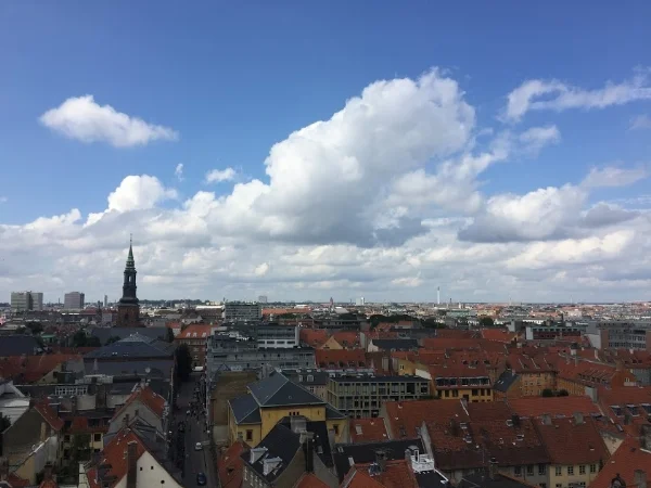 View from atop the Rundetaarn