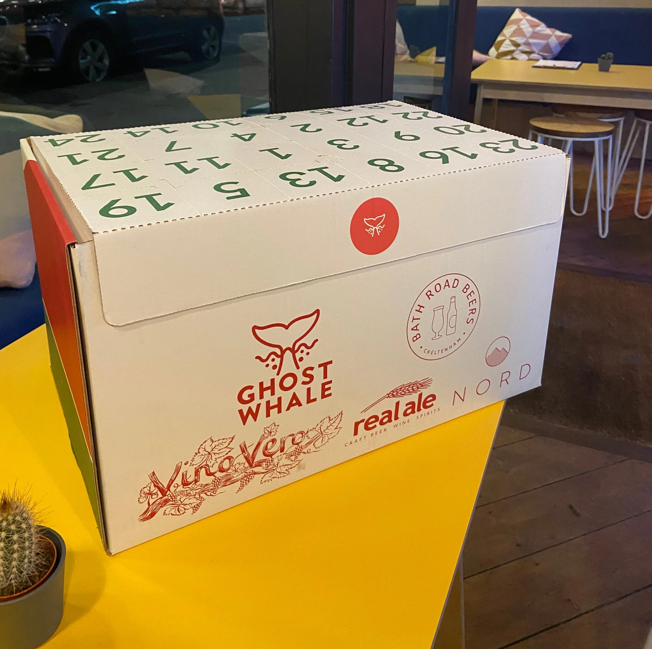 Ghost Whale Mega Luxury Big Bev Advent Calendar 2019