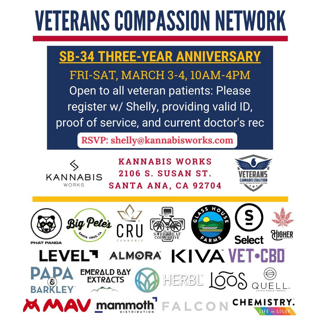 March 1st marks three years since #California enacted the #DennisPeron &amp; #BrownieMary Act. #SB34, as it has come to be known, is the first and only compassionate donation law that allows the licensed industry to give free cannabis directly to pat