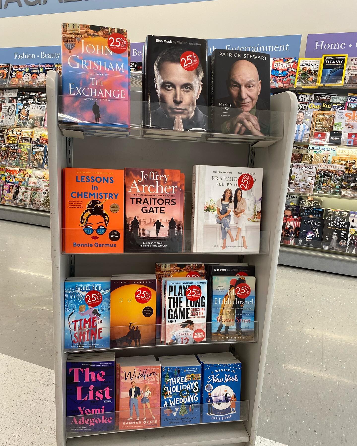 When I heard TIME TO SHINE was being stocked by Shoppers in Canada I had to check it out for myself. People love to dismiss &ldquo;drug store books&rdquo; but if your book is actually stocked by drug stores that&rsquo;s a HUGE DEAL! I never expected 
