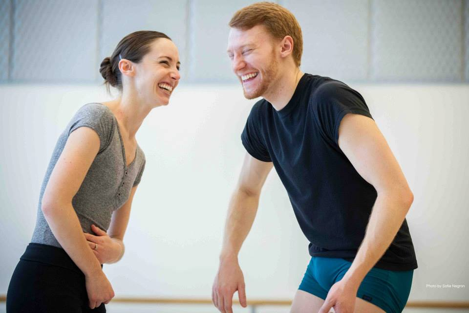 In rehearsal with Rioult Dance NY Photo by Sofia Negron