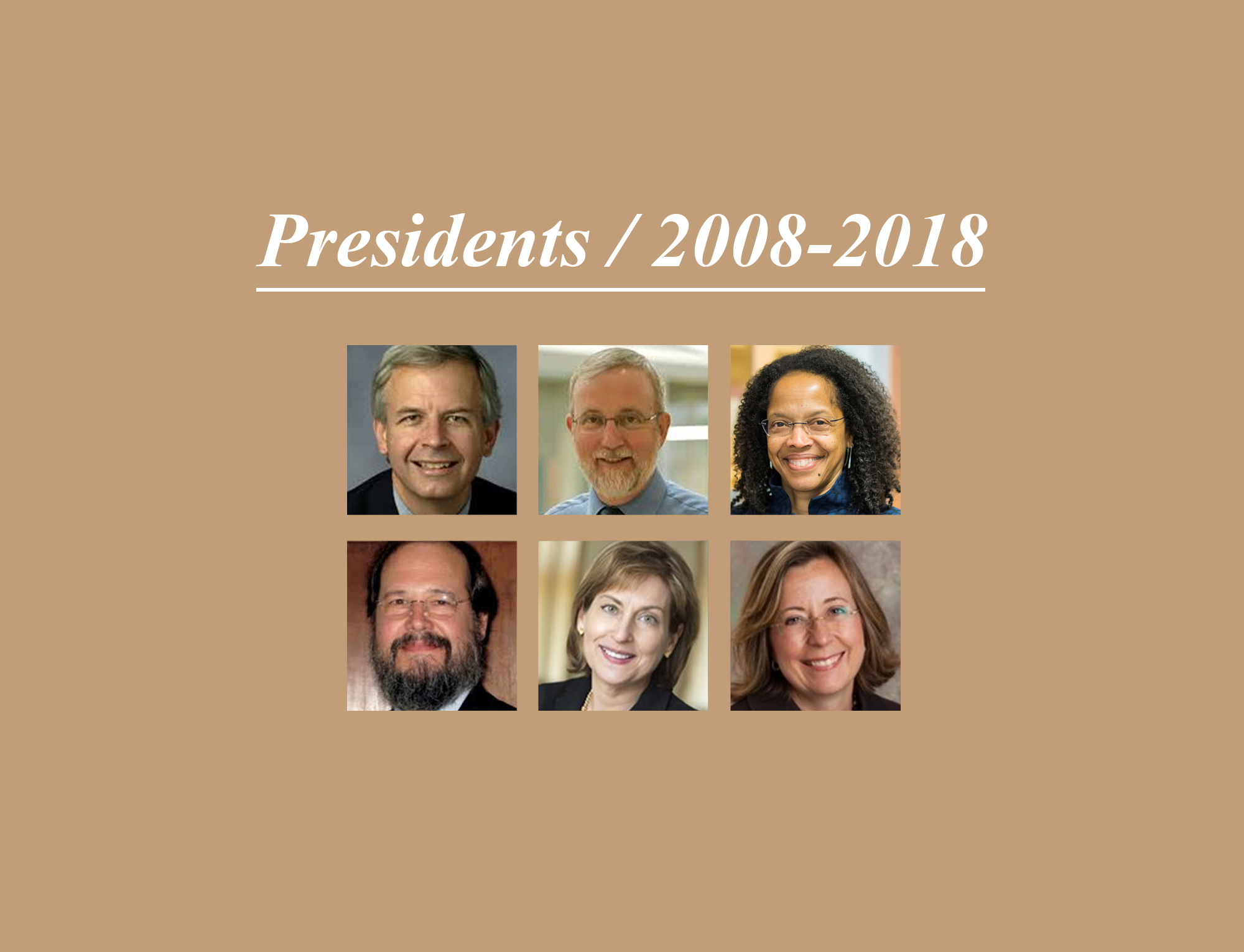 Presidents / 2008-2018