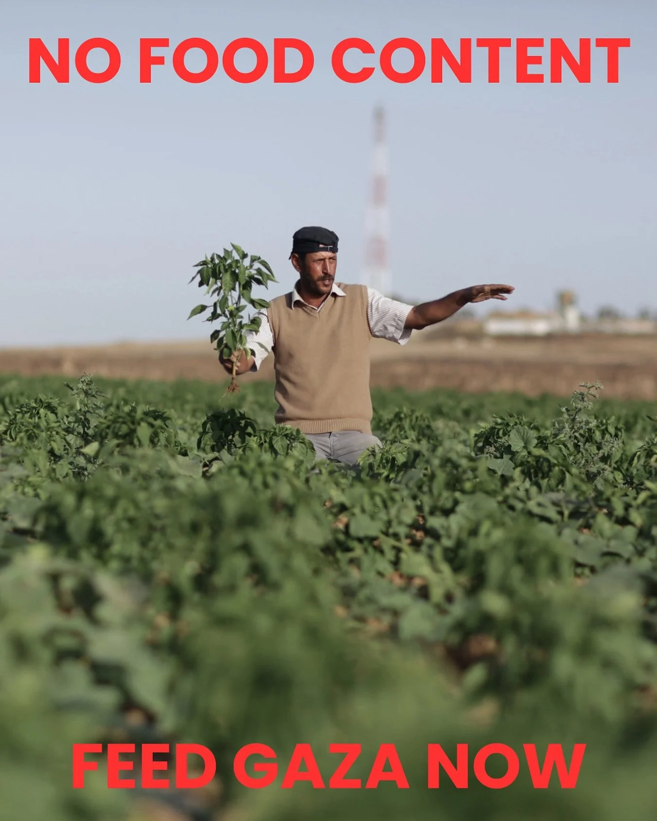 FEED GAZA NOW 🚨🚨🚨
🛑NO BUSINESS AS USUAL🛑
DON&rsquo;T POST FOOD TODAY AND CONTINUE TO BOYCOTT🩸Producers stop buying coke for shoots. Stylists turn down work from complicit companies. Food influencers, celebrities and media use your voice NOW 🗣️