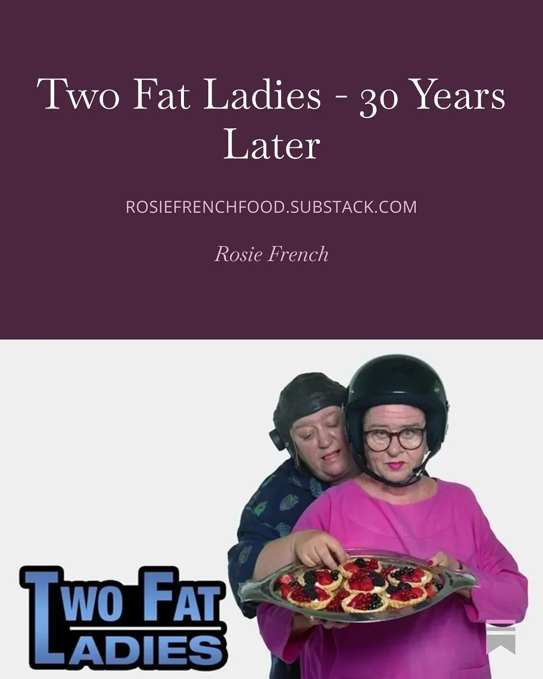 The first article I published over on @substack has suddenly been read by a load of people! A delicious way to start the year and I&rsquo;m excited to slow down and write more between shoots in 2026 ✍️ Know I&rsquo;m late to the party but Substack gi